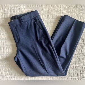 Banana Republic Navy Blue Avery ankle length tapered dress pants- size 6